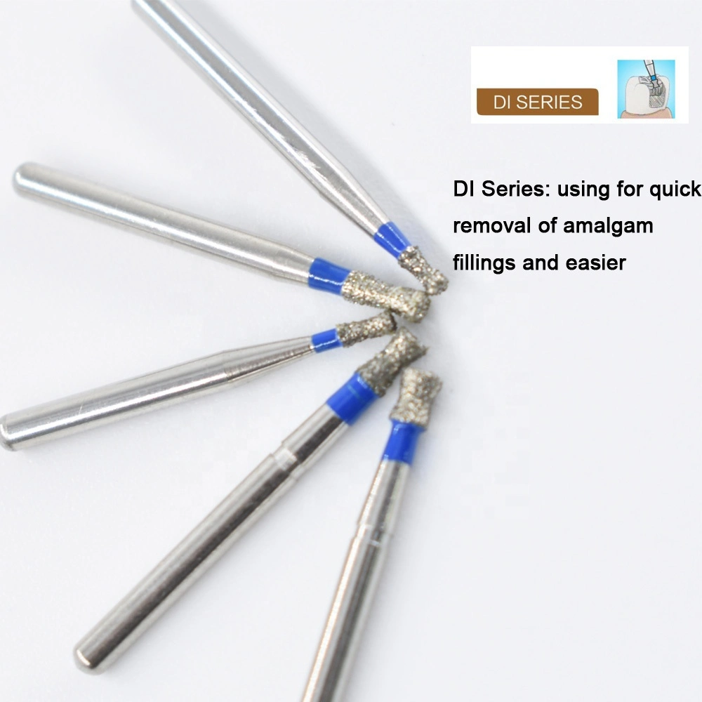 Double Inverted Polishing Dental Clinic Milling Diamond Burs DI Series