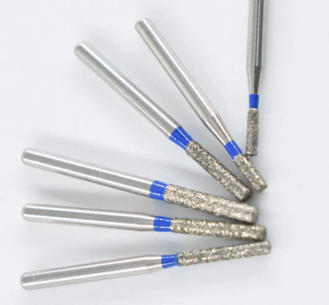 CE Dental Round Diamond Burs for High Speed Motor Handpieces